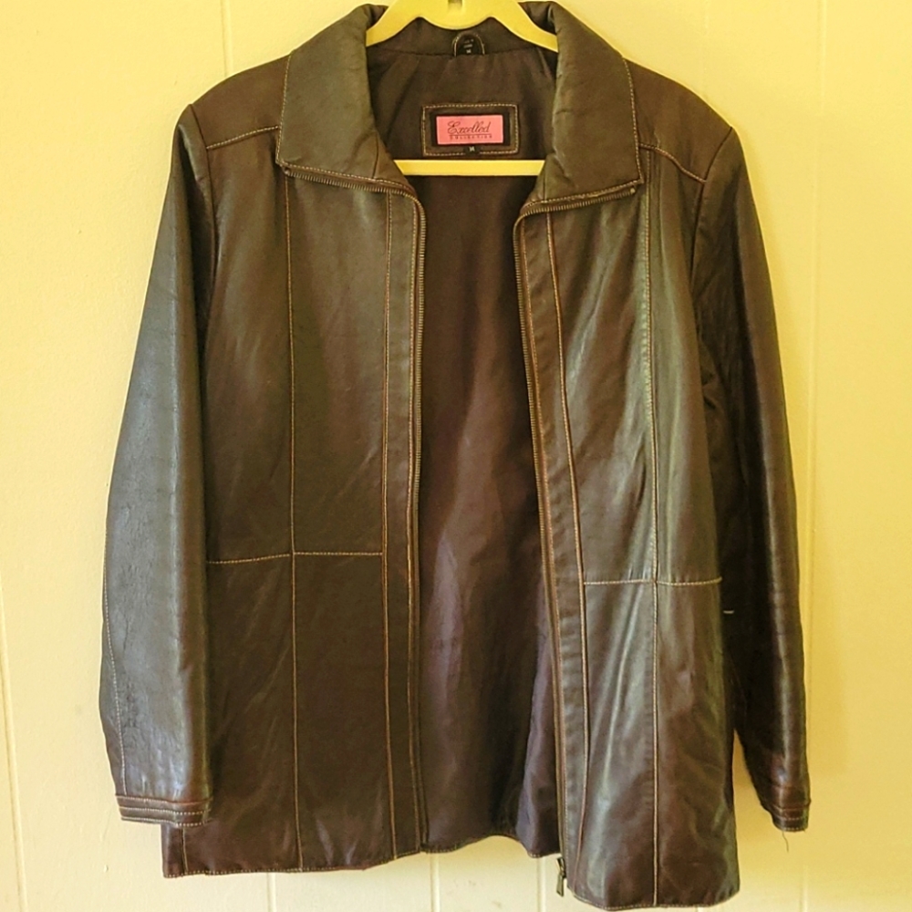 Leather jacket